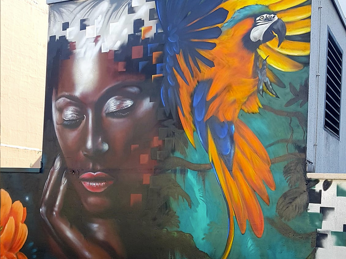 Graffiti Wandgestaltung – Mannheim City (2)